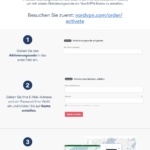 Anleitung Aktivierung NordVPN