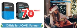 AOMEI Banner Weihnachten
