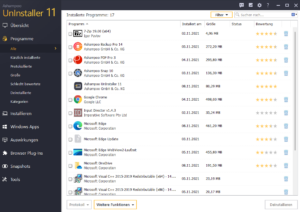 Ashampoo UnInstaller 11 Screenshot 1