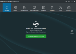 Minitool Shadowmaker Sicherung