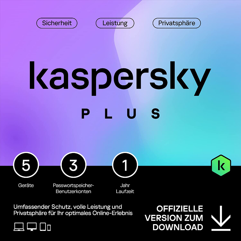 Kaspersky Plus 3 Geräte