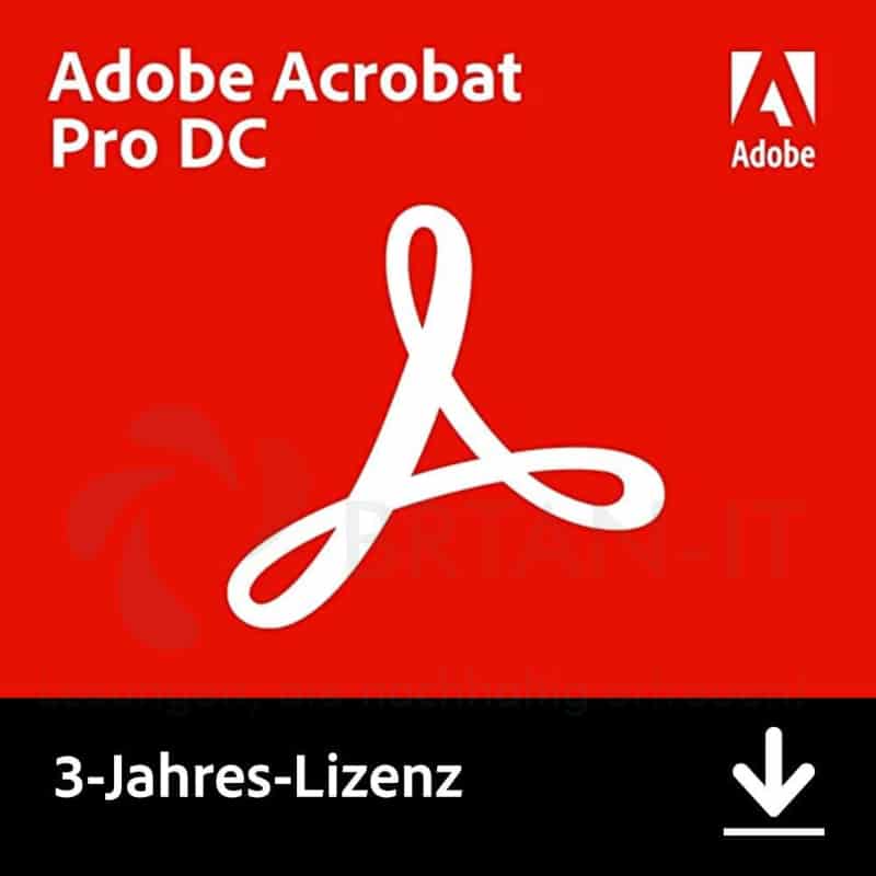 Adobe Acrobat Pro DC 3 Jahre