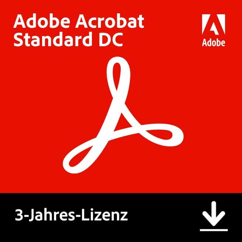 Adobe Acrobat Standard DC 3 Jahre