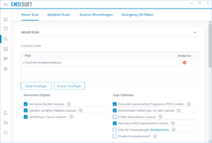 customscan