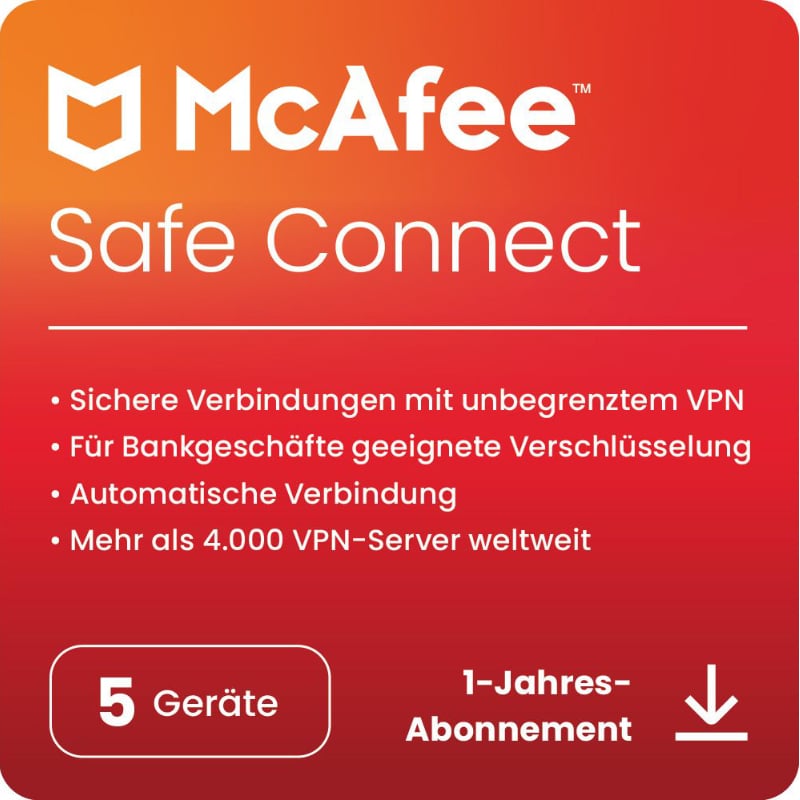 McAfee Safe Connect